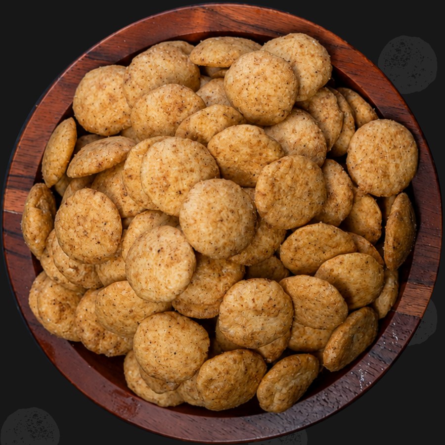 Cheddar & Herbs jowar puffs