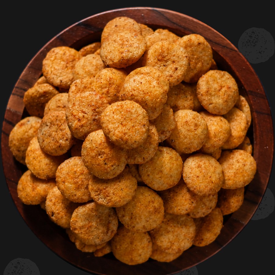 Coconut & Spices jowar puffs