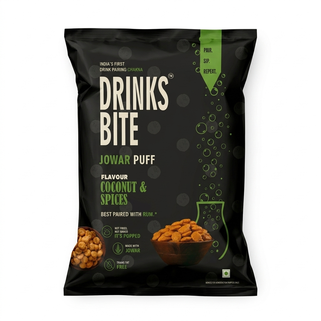 DrinksBite Coconut & Spices pack